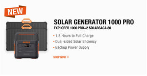 Jackery Explorer 2000 Pro Portable Power Station Solar Generator