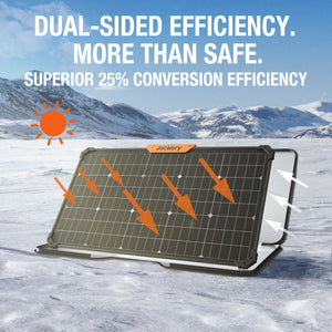 Jackery Solar Saga 80W Solar Panel to Recharge Jackery Power Station | 80-0080-USOR01