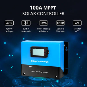 SunGold Power Off Grid Solar Kit 3000W Inverter 12VDC 120V Output LifePO4 Battery 600 watt Solar Back Up SGK-PRO3
