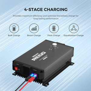 REGO 12V 60A DC-DC Battery Charger - RCB1260DO-100506PR-W02W-US