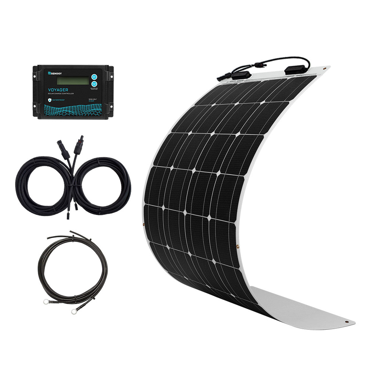 Renogy 100 Watt Solar Flexible Kit - RKIT100DB-VOY10-US