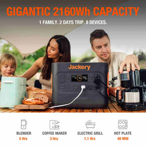 Jackery Solar Generator Explorer 2000 Pro  | 60-2020-USC1B2Y