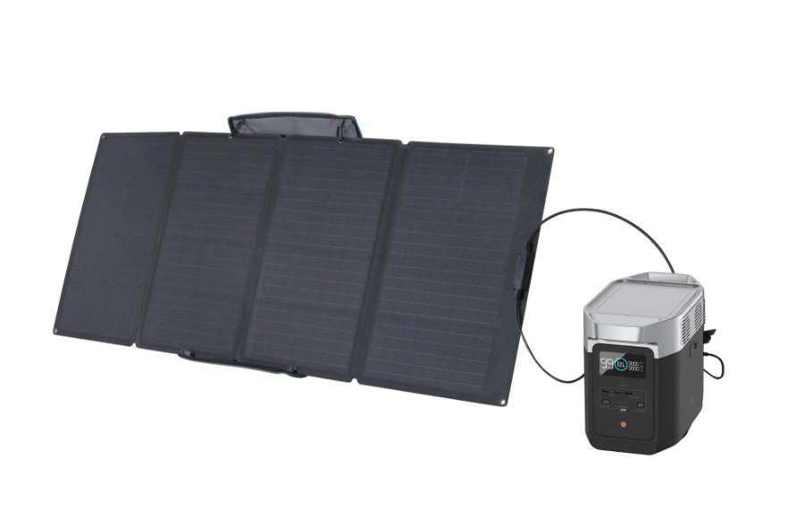 EcoFlow DELTA 2 Portable Power Station + 160W Portable Solar Panel