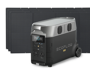 EcoFlow DELTA Pro Portable Solar Generator + 400W Solar Panel