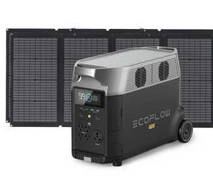 EcoFlow DELTA Pro Portable Solar Generator + 220W Solar Panel