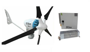 Istabreeze Kit 2000W 48V Windsafe Wind Turbine + Charge Controller (FOR LITHIUM BATTERIES) HELI2OFF-PRO48L