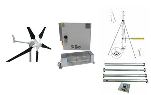 Istabreeze Kit i-1500W 24V Wind Turbine & Charge Controller & Tower